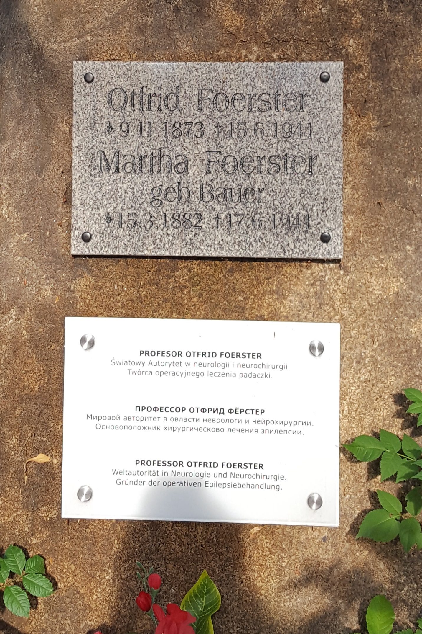 Otfrid Foerster's tomb, Wroclaw (by Magdalena Mazurak) - 02.jpg